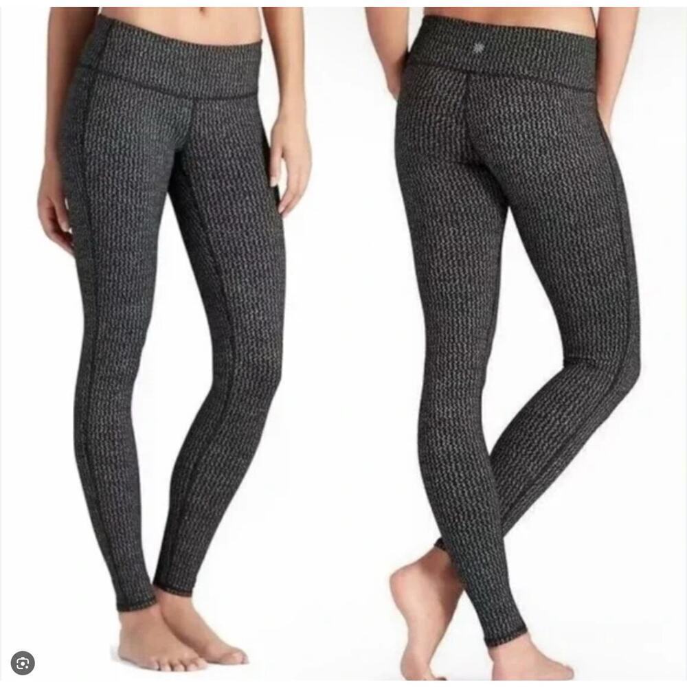 Athleta Women's Legging - Chaturanga Tight Black Heather Size M